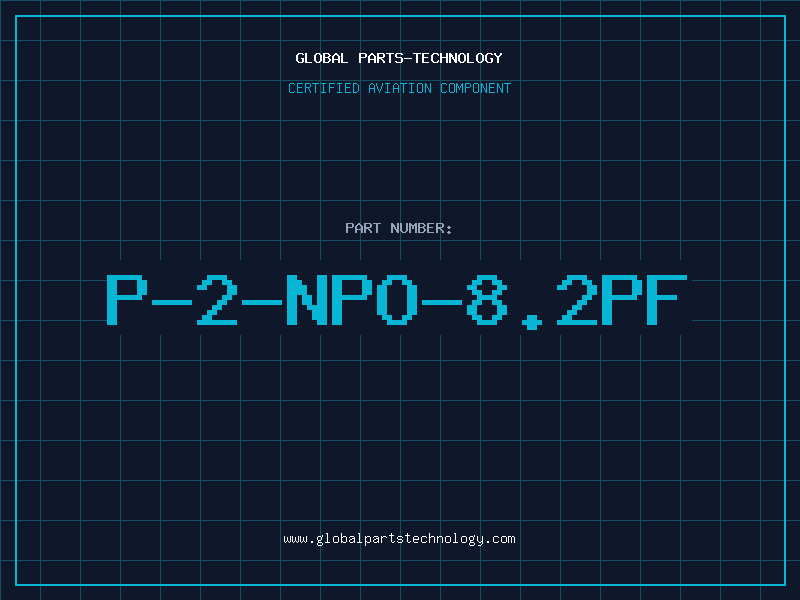 Aviation Part P-2-NPO-8.2PF