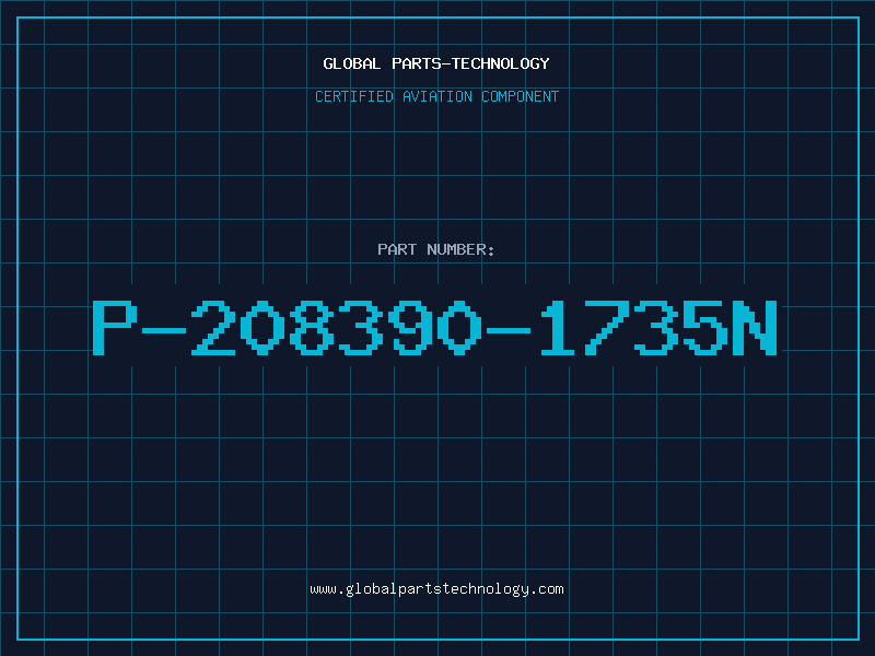 Aviation Part P-208390-1735N