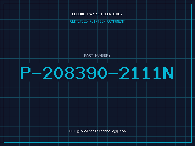 Aviation Part P-208390-2111N