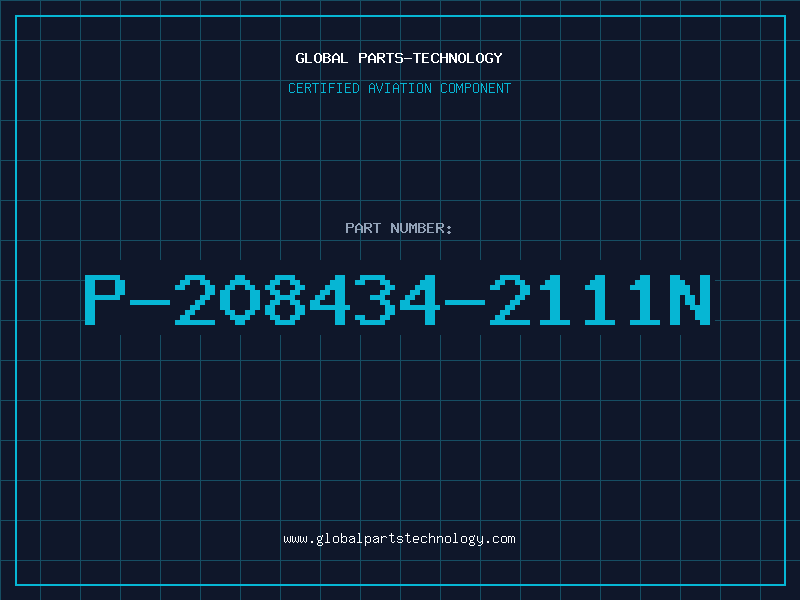 Aviation Part P-208434-2111N