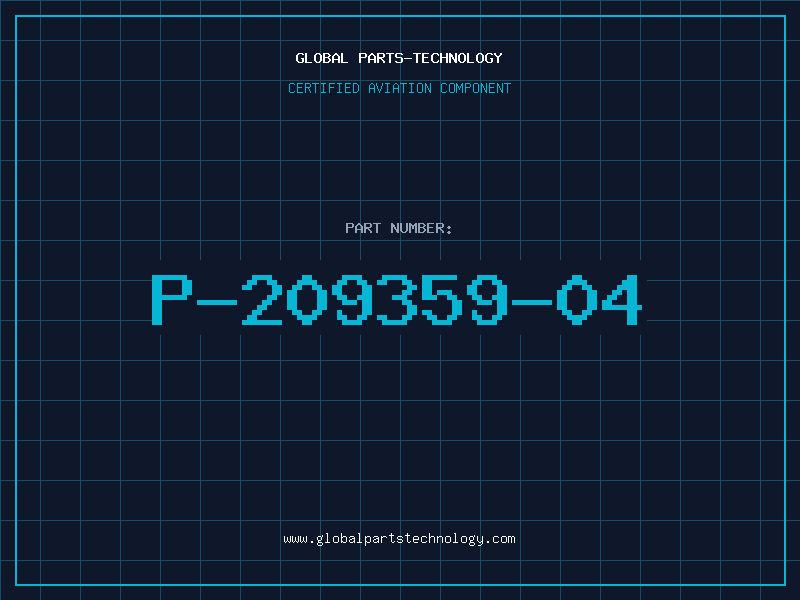 Aviation Part P-209359-04