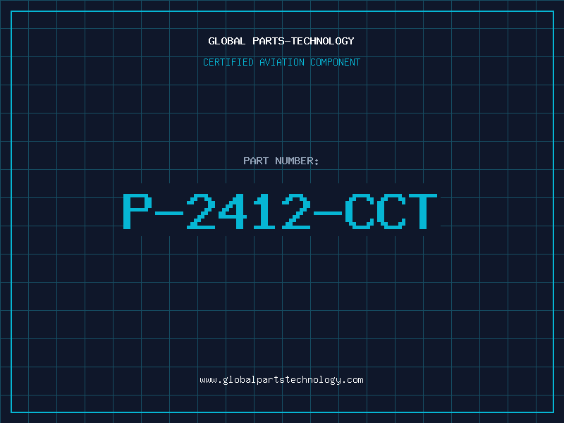 Aviation Part P-2412-CCT