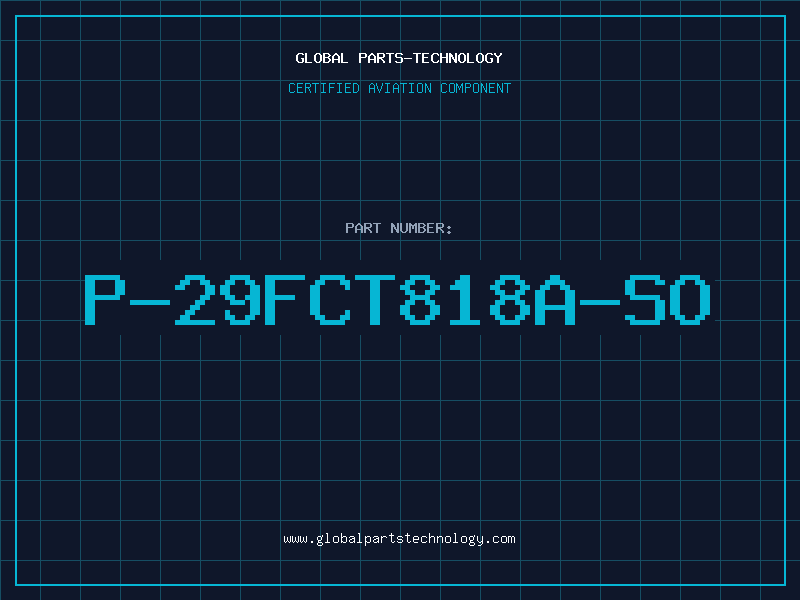 Aviation Part P-29FCT818A-SO