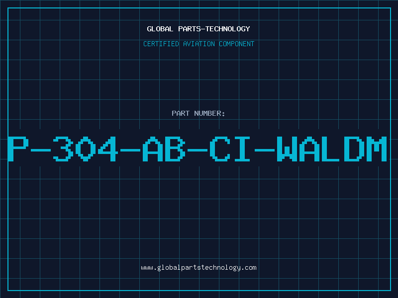 Aviation Part P-304-AB-CI-WALDM