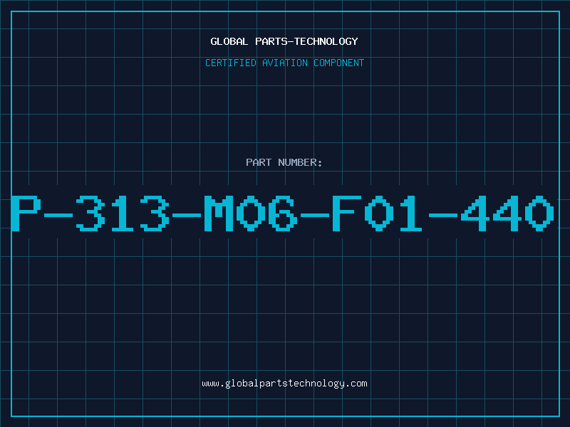 Aviation Part P-313-M06-F01-440