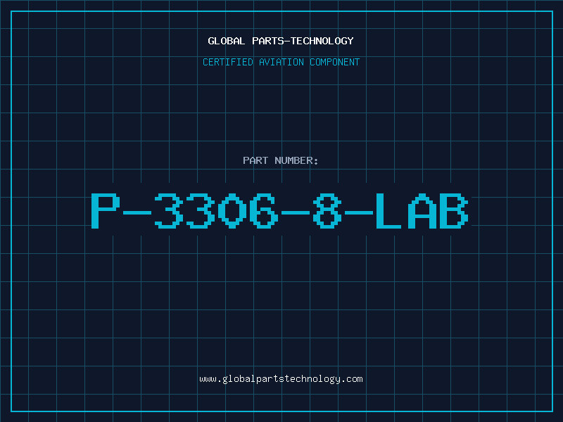 Aviation Part P-3306-8-LAB