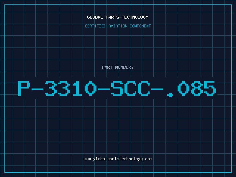 Aviation Part P-3310-SCC-.085