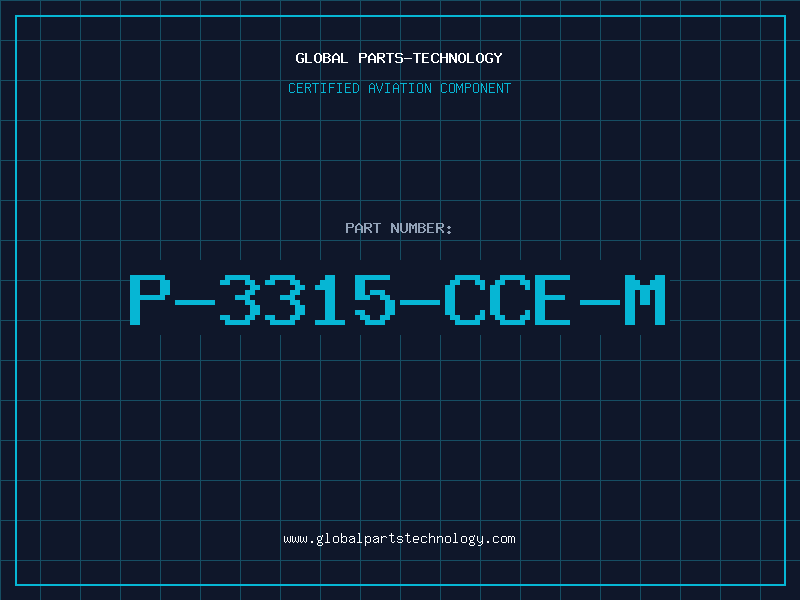 Aviation Part P-3315-CCE-M