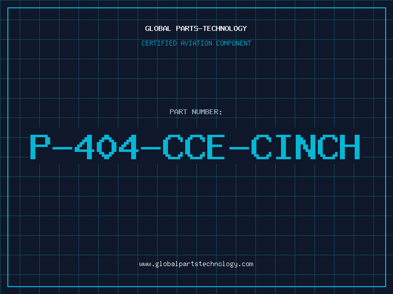 Aviation Part P-404-CCE-CINCH