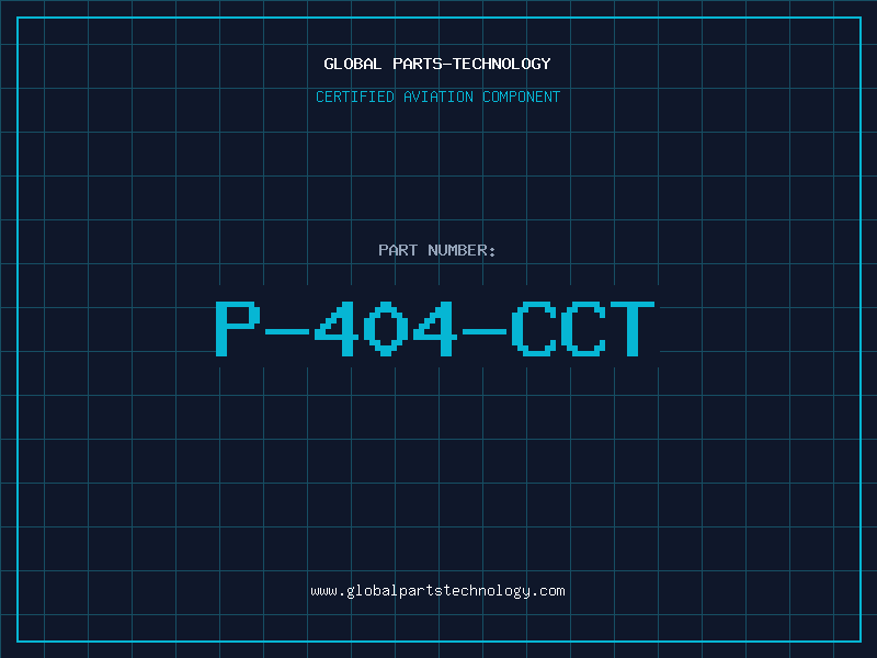 Aviation Part P-404-CCT
