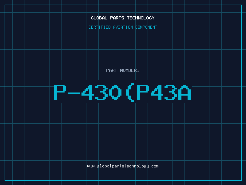 Aviation Part P-430(P43A