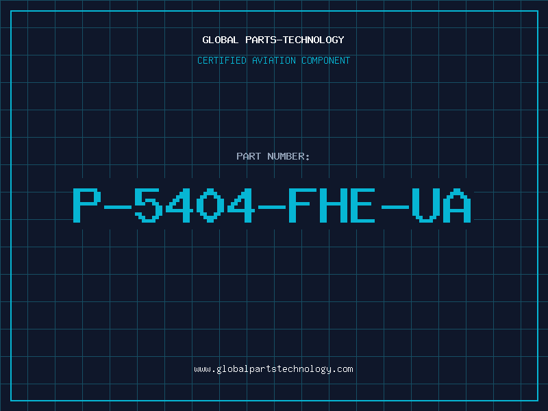 Aviation Part P-5404-FHE-UA