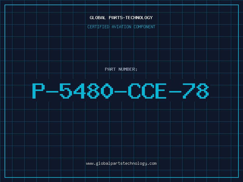 Aviation Part P-5480-CCE-78