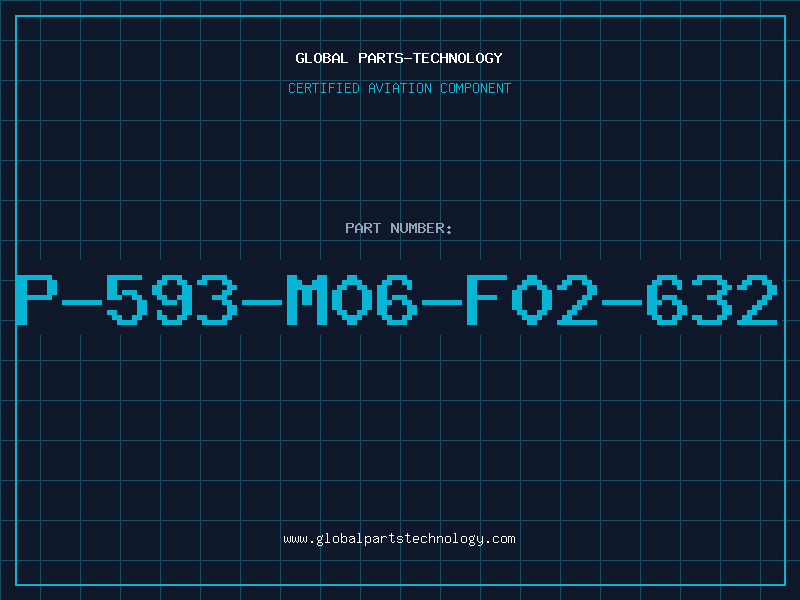 Aviation Part P-593-M06-F02-632