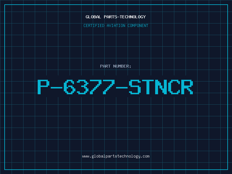 Aviation Part P-6377-STNCR