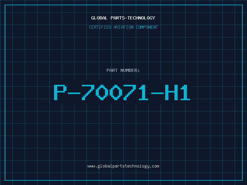 Aviation Part P-70071-H1