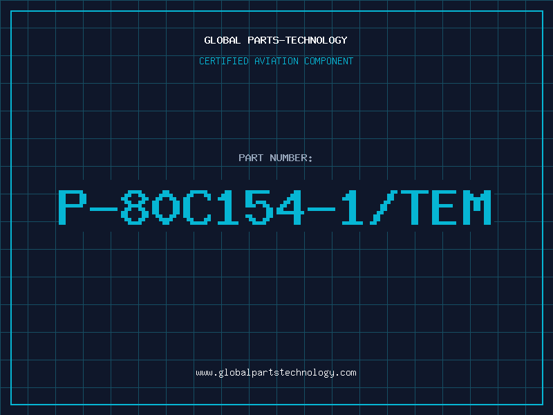 Aviation Part P-80C154-1/TEM
