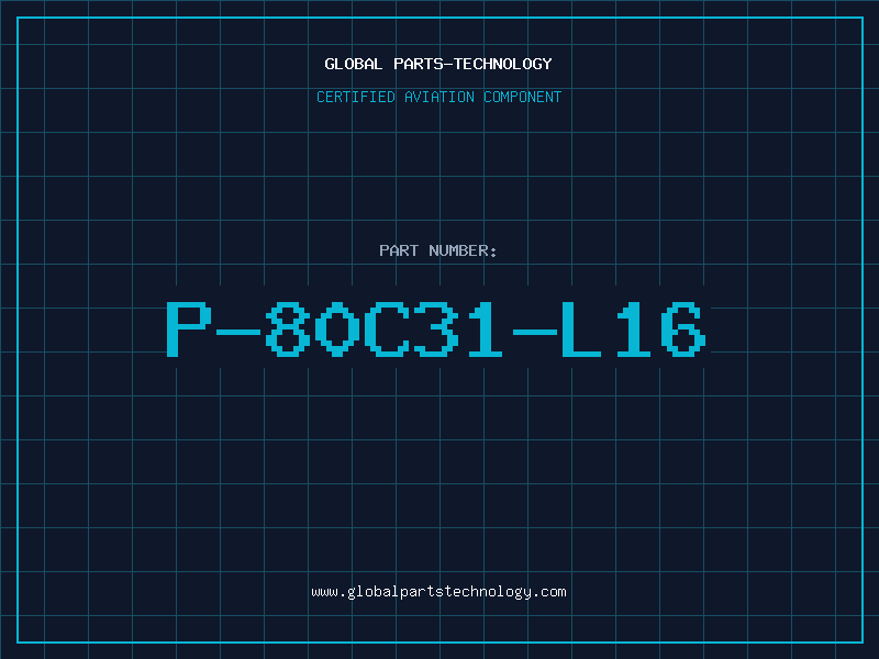Aviation Part P-80C31-L16
