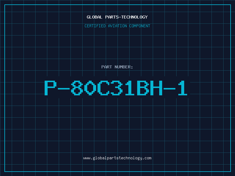 Aviation Part P-80C31BH-1