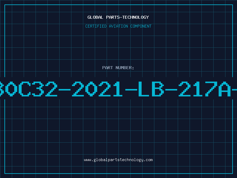 Aviation Part P-80C32-2021-LB-217A-20