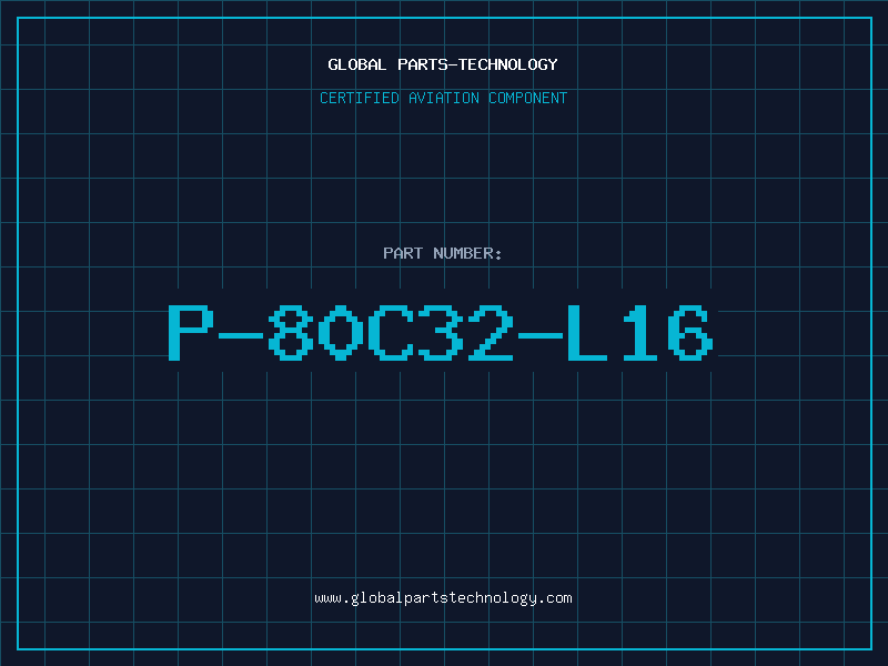 Aviation Part P-80C32-L16