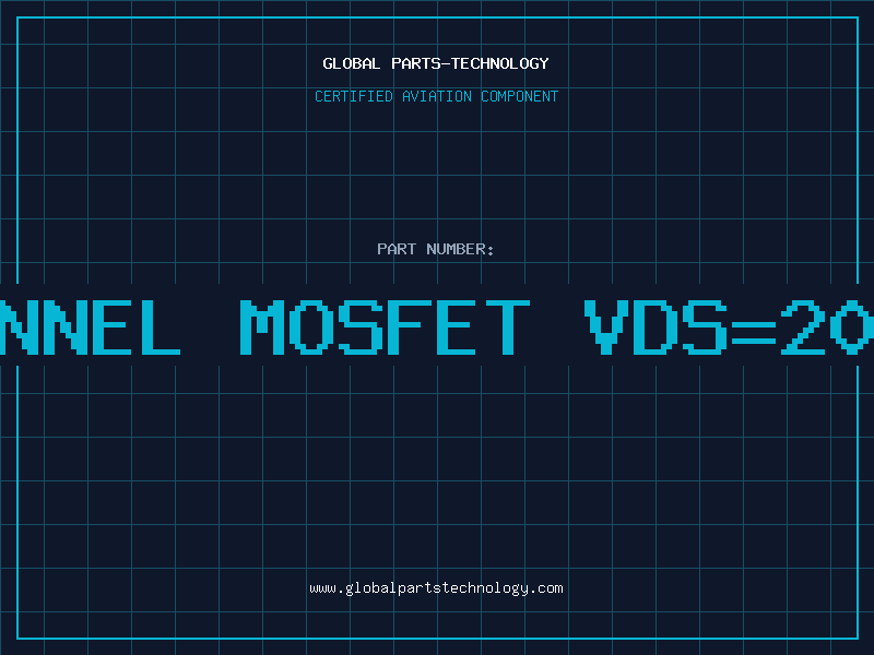 Aviation Part P-CHANNEL MOSFET VDS=20V -55