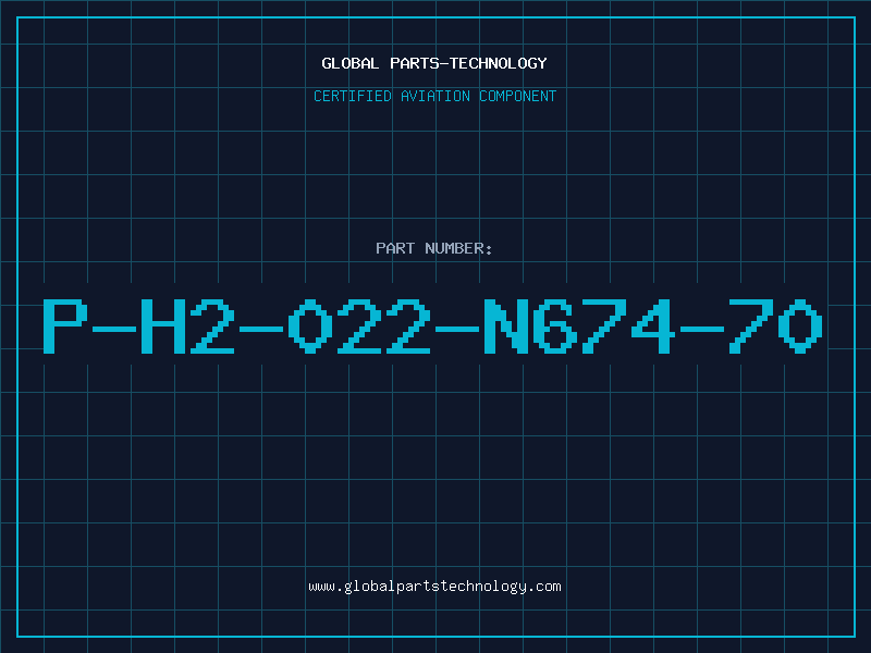 Aviation Part P-H2-022-N674-70