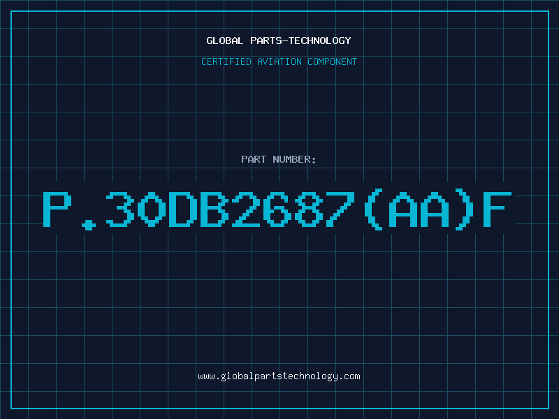 Aviation Part P.30DB2687(AA)F