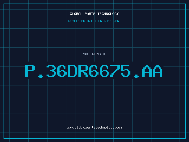 Aviation Part P.36DR6675.AA