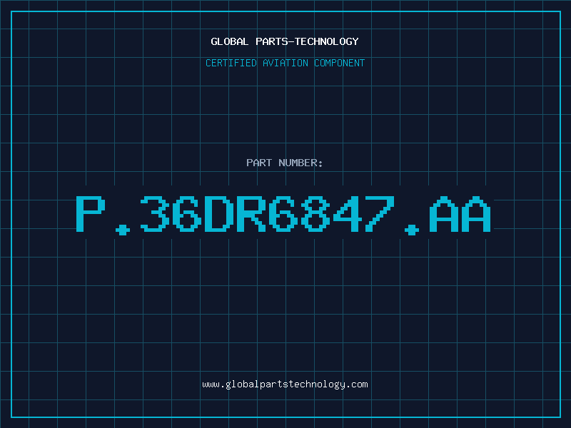 Aviation Part P.36DR6847.AA