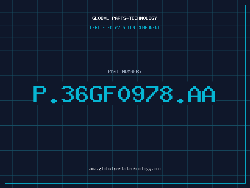 Aviation Part P.36GF0978.AA