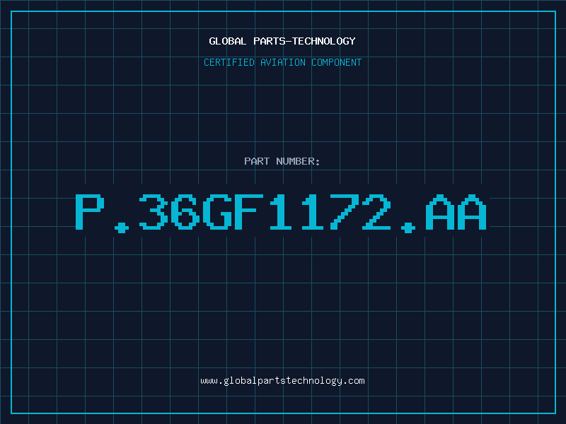 Aviation Part P.36GF1172.AA