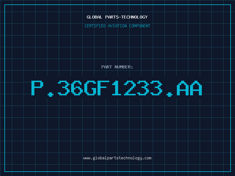 Aviation Part P.36GF1233.AA
