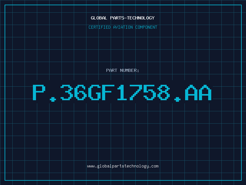 Aviation Part P.36GF1758.AA