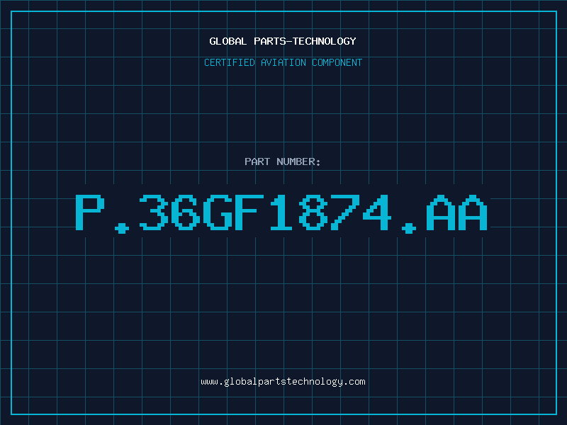 Aviation Part P.36GF1874.AA