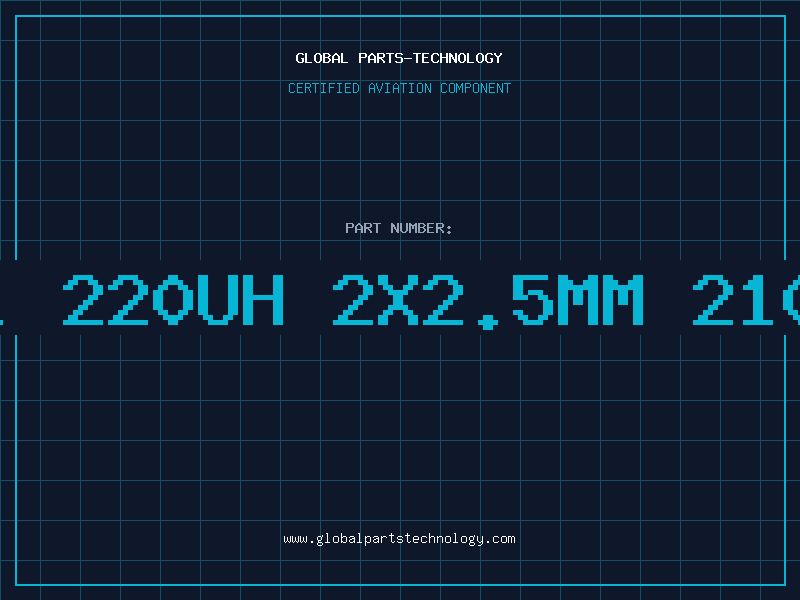 Aviation Part P.Ind. 220uH 2x2.5mm 210mA 10