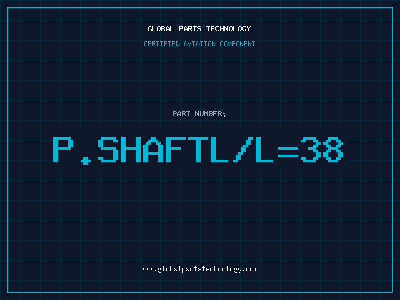 Aviation Part P.SHAFTL/L=38