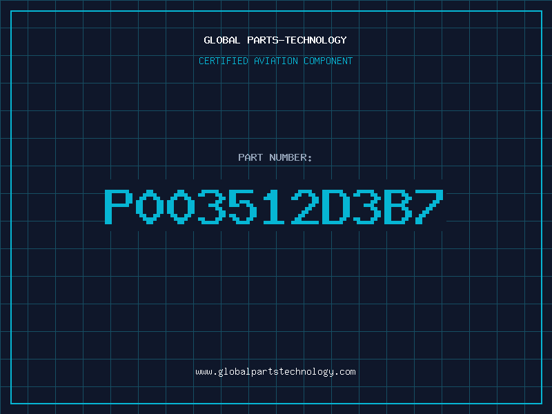 Aviation Part P003512D3B7