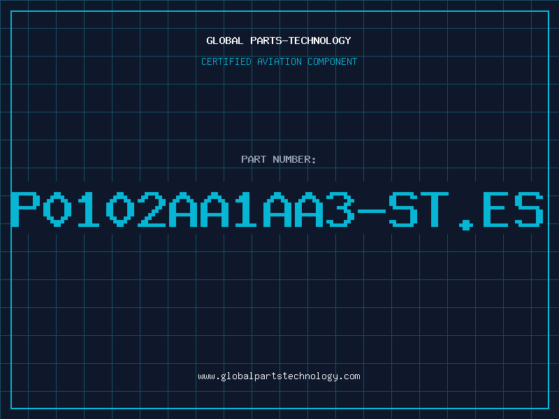 Aviation Part P0102AA1AA3-ST.ES