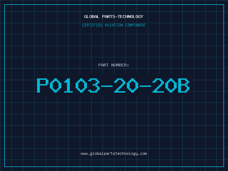 Aviation Part P0103-20-20B