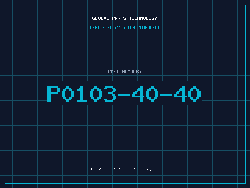 Aviation Part P0103-40-40