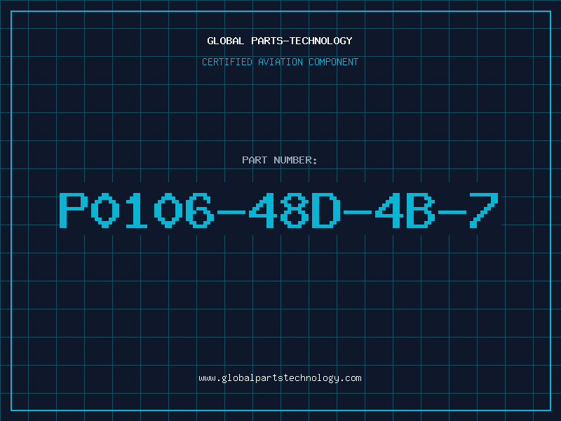 Aviation Part P0106-48D-4B-7