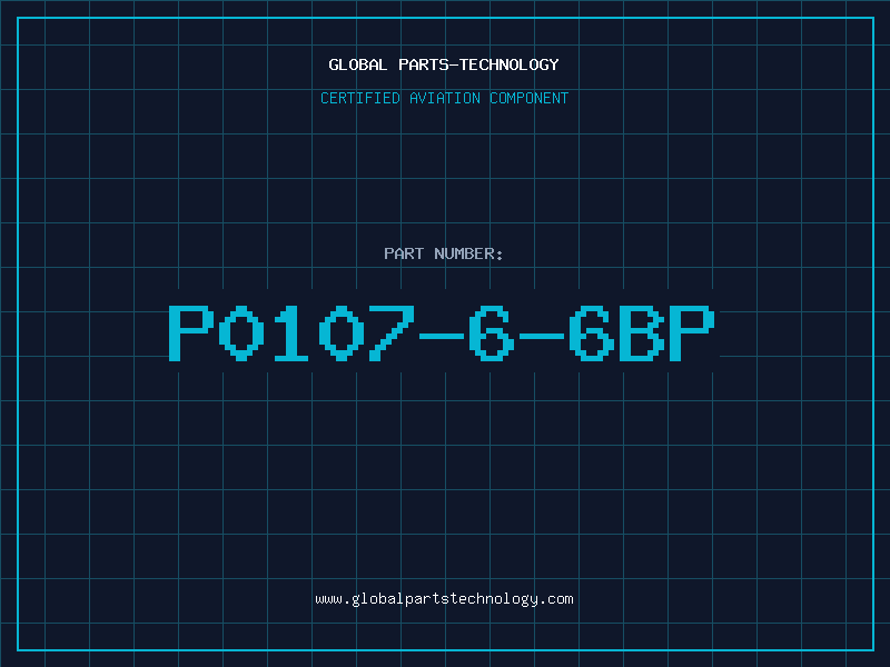 Aviation Part P0107-6-6BP