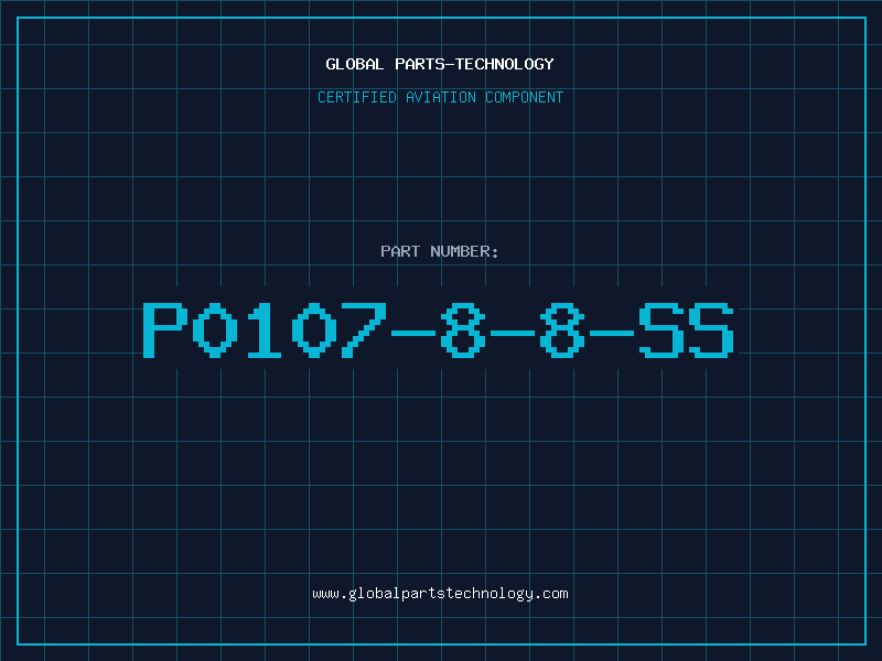 Aviation Part P0107-8-8-SS