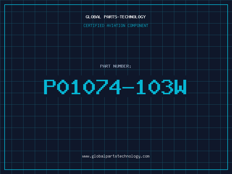 Aviation Part P01074-103W