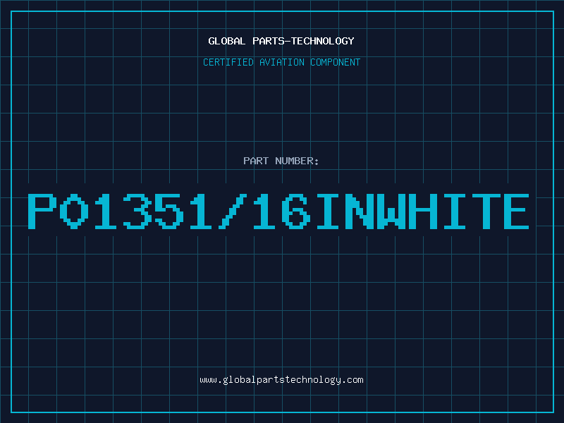 Aviation Part P01351/16INWHITE