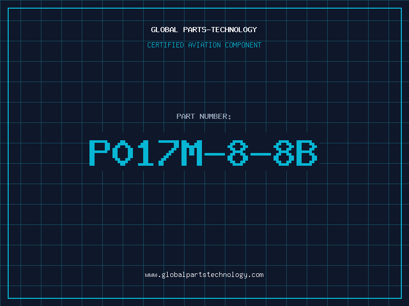 Aviation Part P017M-8-8B