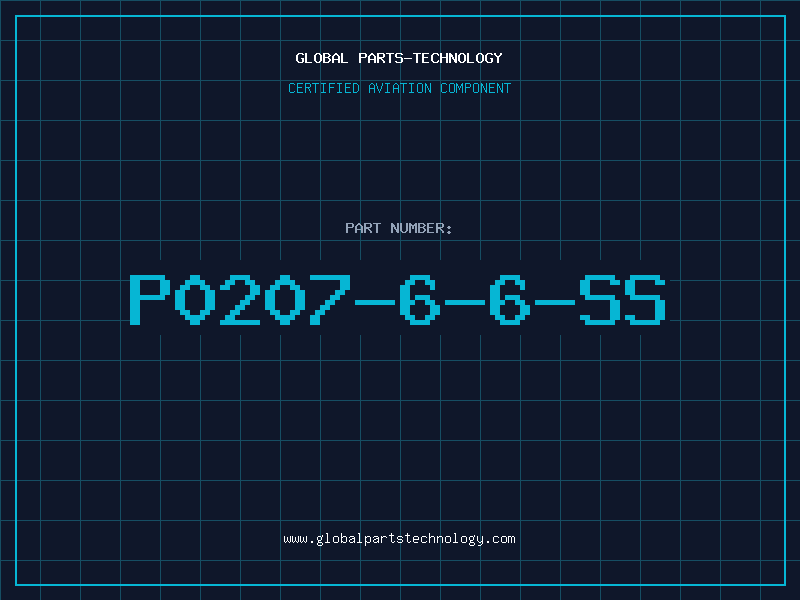 Aviation Part P0207-6-6-SS