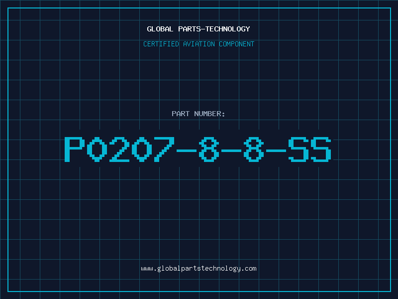 Aviation Part P0207-8-8-SS