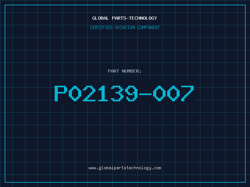 Aviation Part P02139-007